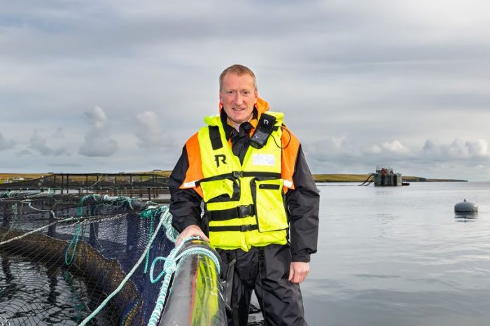 SCOTTISH SALMON LEVELS NEAR RECORD