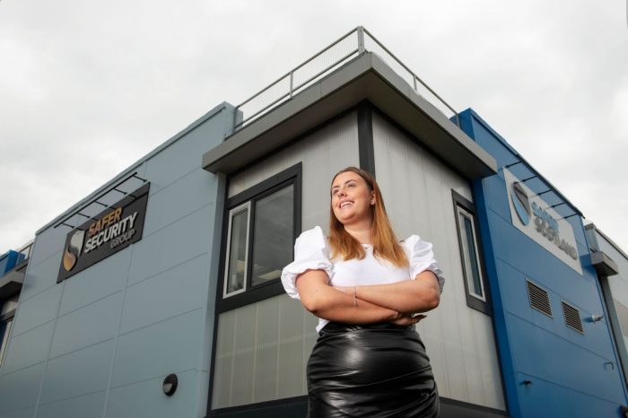 SAFER SECURITY APPRENTICE ENCOURAGES YOUNGSTERS TO FOLLOW IN HER FOOTSTEPS