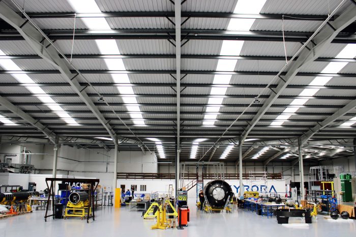BRITISH SPACE COMPANY OPENS ITS LARGEST MANUFACTURING FACILITY