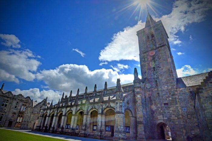 ST ANDREWS IS ONCE AGAIN SCOTLAND’S TOP UNIVERSITY
