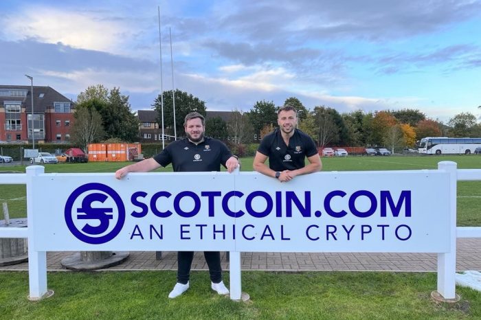 SCOTTISH RUGBY CLUB GETS CRYPTOCURRENCY SPONSOR