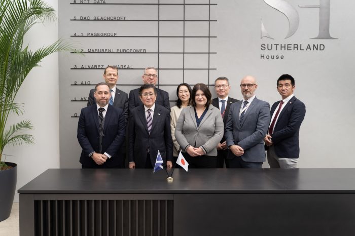 JAPANESE FIRM OPENS FIRST OFFICE IN SCOTLAND