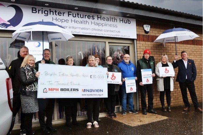 Boiler manufacturer Navien has pledged its support to food banks