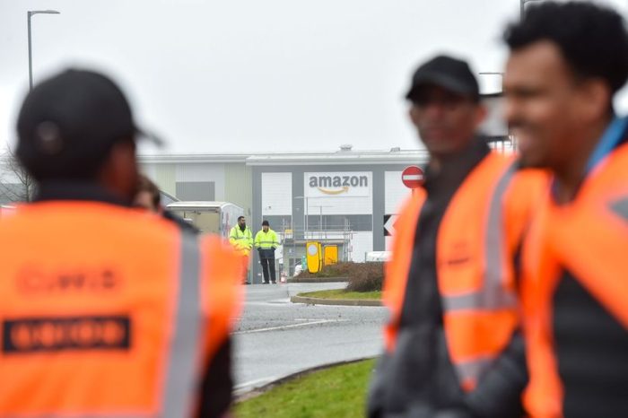 AMAZON WORKERS IN COVENTRY SET FOR MORE STRIKE ACTION