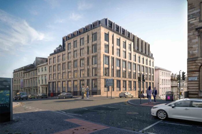 Mosaic applies to redevelop Glasgow office building into purpose-built student accommodation