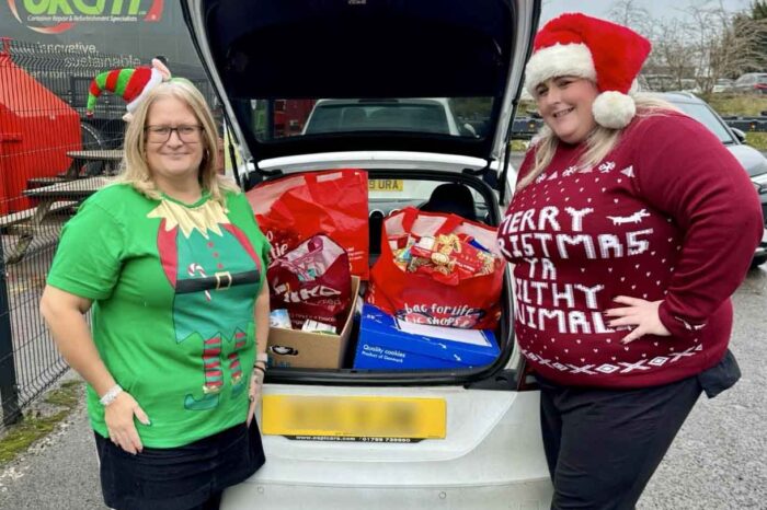 UKCM spreads Festive spirit with its bountiful food bank donation