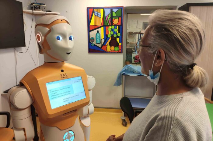 Socially assistive robots ease pressure on hospital staff and reassure patients